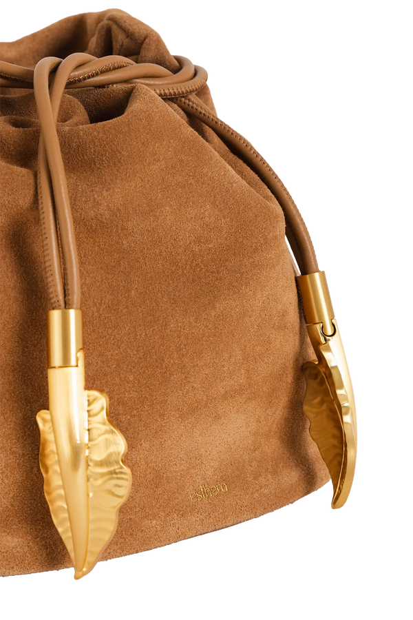 Esthera pouch mel camurça