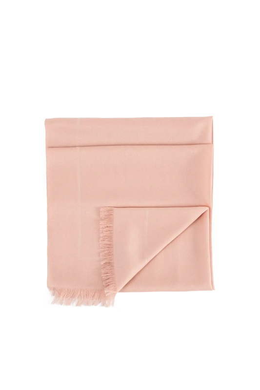 Wool scarf rosa claro