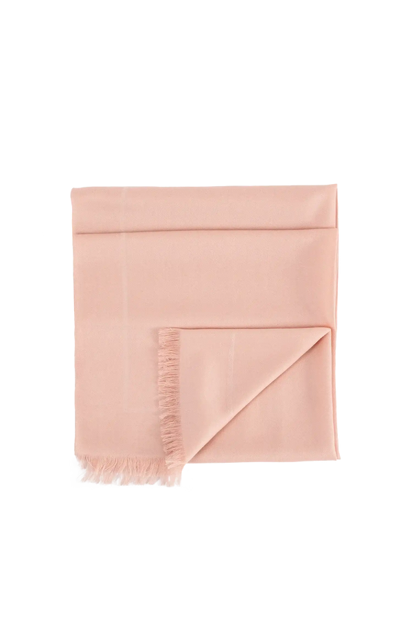 Wool scarf rosa claro